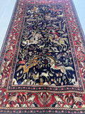 hunting-design-Persian-rug-Perth