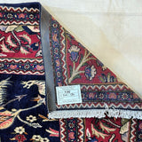 Hunting Design Persian Kashan Rug 3x1.7m