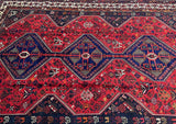 Tribal Persian Qashqai Shiraz Rug 3.1x2.3m