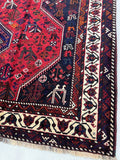 Tribal Persian Qashqai Shiraz Rug 3.1x2.3m