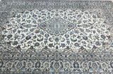 Beige Persian Yazd Rug 3.5x2.5m