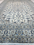 Beige Persian Yazd Rug 3.5x2.5m