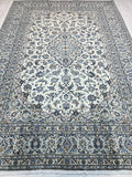 Beige Persian Yazd Rug 3.5x2.5m