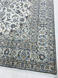 Beige Persian Yazd Rug 3.5x2.5m