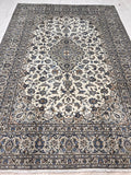 Beige Persian Yazd Rug 3.5x2.5m