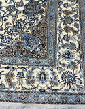 Persian Nain Rug 4.1x2.9m