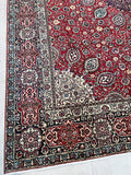 Dome Design Persian Tabriz Rug 4x3m