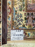 Garden Design Persian Birjand Rug 2.3x1.75m