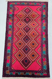 Vintage Afghan Balouchi Rug 1.5x0.8m