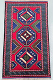 Tribal Afghan Balouchi Rug 1.5x0.85m