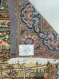 Garden Of Paradise Persian Kashan Rug 2.3x1.4m