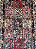 Garden Design Persian Bakhtiari Rug 2x1.3m