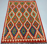 Afghan Waziri Kilim Rug 1.7x1.3m