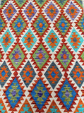 Afghan Waziri Kilim Rug 1.7x1.3m