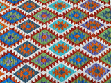 Afghan Waziri Kilim Rug 1.7x1.3m