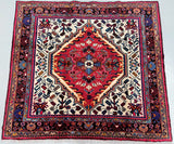 Tribal Persian Nahavand Rug 1.25x1.35m