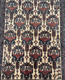 Vintage Persian Afshari Rug 1.6x1.25m