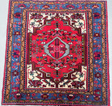 Tribal Persian Nahavand Rug 1.25x1.2m