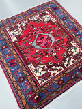 Tribal Persian Nahavand Rug 1.25x1.2m