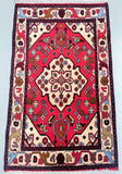 Tribal Persian Shahsavand Rug 1.2x0.7m