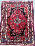 Tribal Persian Nahavand Rug 1.2x0.9m