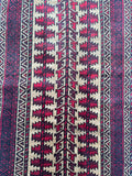 Vintage Prayer Balouchi Persian Rug 1.5x0.8m