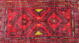 Afghan Mishwani Saddle Bag Rug