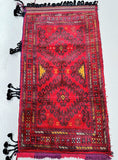 Afghan Mishwani Saddle Bag Rug