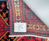 Tribal Persian Tuserkan Rug 1.4x0.8m