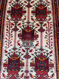 Tribal Persian Qarajeh Rug 1.3x0.9m