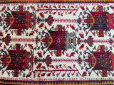 Tribal Persian Qarajeh Rug 1.3x0.9m