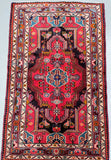 Tribal Persian Nahavand Rug 1.4x0.9m