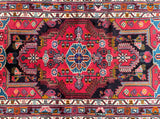 Tribal Persian Nahavand Rug 1.4x0.9m