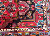 Tribal Persian Nahavand Rug 1.4x0.9m