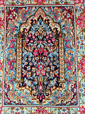 Fine Persian Kerman Rug 75x55cm