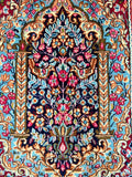 Fine Persian Kerman Rug 75x55cm