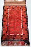 Vintage Afghan Balouchi Saddle Bag Rug