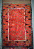 Vintage Afghan Balouchi Saddle Bag Rug