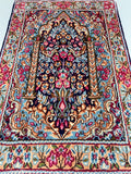 Fine Persian Kerman Rug 75x50cm