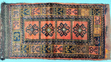 Afghan Mishwani Saddle Bag Rug