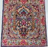 Fine Persian Kerman Rug 60x53cm