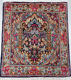 Fine Persian Kerman Rug 60x53cm