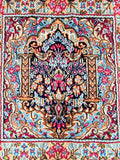 Fine Persian Kerman Rug 60x53cm