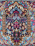 Fine Persian Kerman Rug 60x53cm