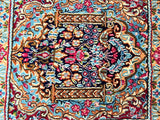 Fine Persian Kerman Rug 60x53cm