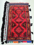 Afghan Mishwani Saddle Bag Rug