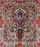 Fine Persian Kerman Rug 63x55cm