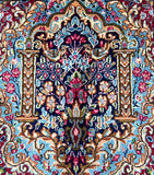 Fine Persian Kerman Rug 63x55cm