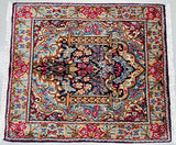 Fine Persian Kerman Rug 63x55cm