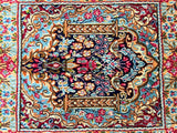 Fine Persian Kerman Rug 63x55cm